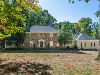 Secluded Colonial with Heated Pool and Fireplace