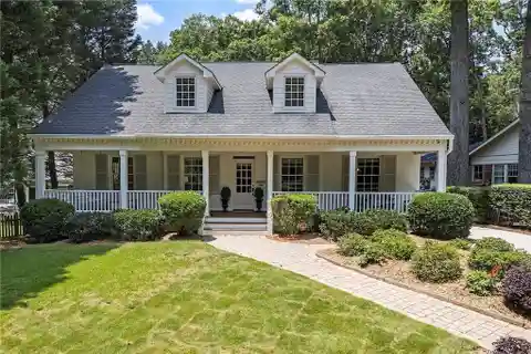 Enchanting Cape Cod-style Residence in Historic Druid Hills