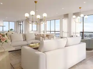 Spectacular Water View Home in the Penthouse Collection of a New Building