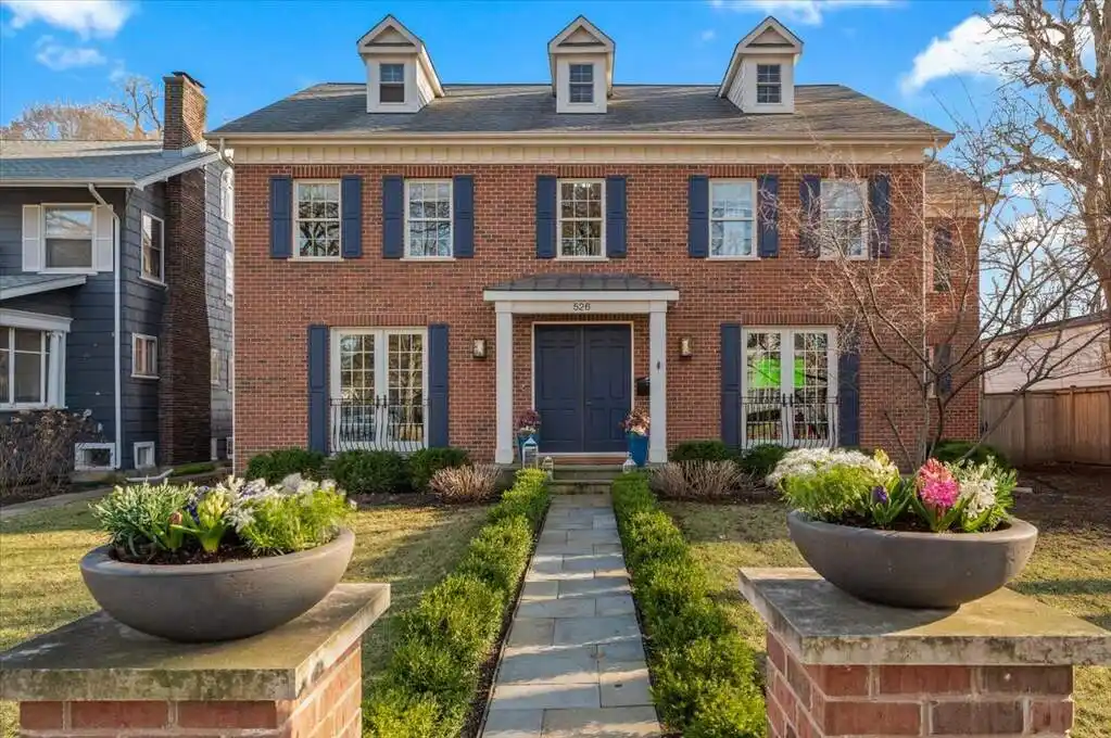Classic Brick Georgian with Modern Elegance