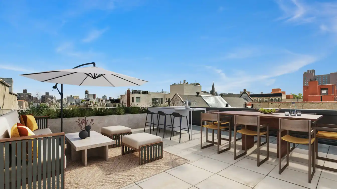 Penthouse with Private Rooftop at the Dovecote