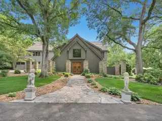 Expansive Lodge Home on Eight Wooded Acres