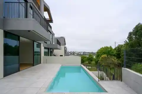 Modern Villa with Panoramic River and Ocean Views