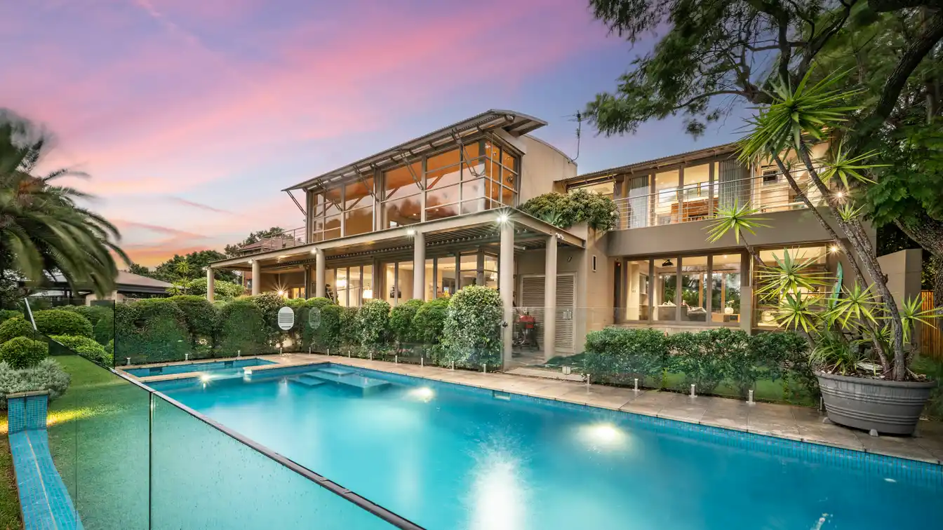 Architectural Masterpiece in a Lush Setting