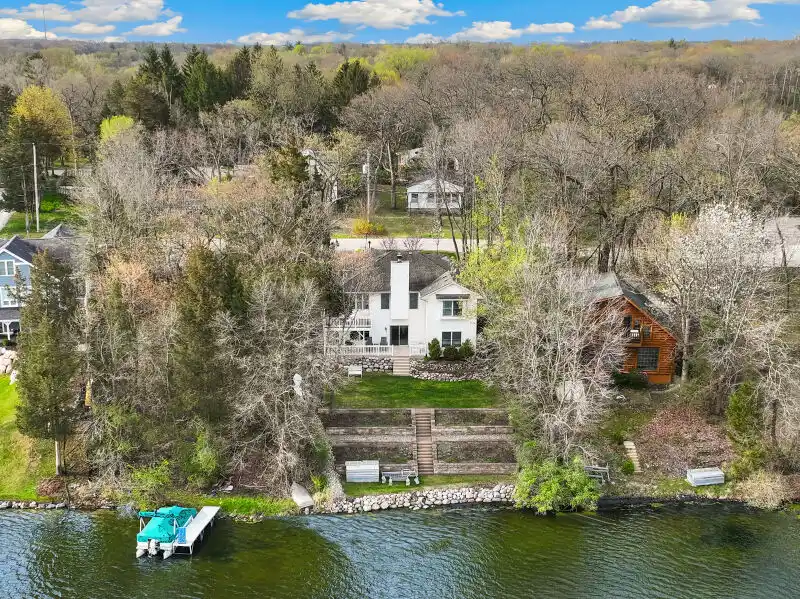 Spacious Lake Home with Private Pier Access