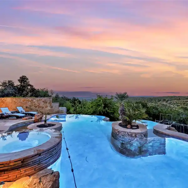CUSTOM HOME THAT OVERLOOKS LAKE AUSTIN