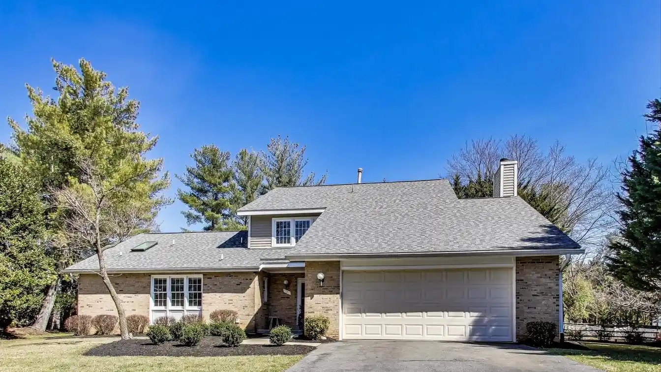 Brick Front Contemporary Home