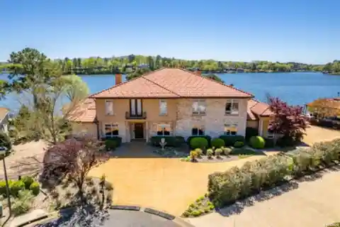 Tuscan Inspired Luxury with 260 Feet of Frontage and the Exceptional Views!
