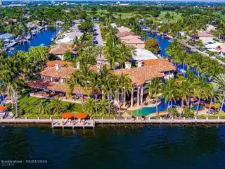 Gated Palatial Palm Beach-inspired Point Estate