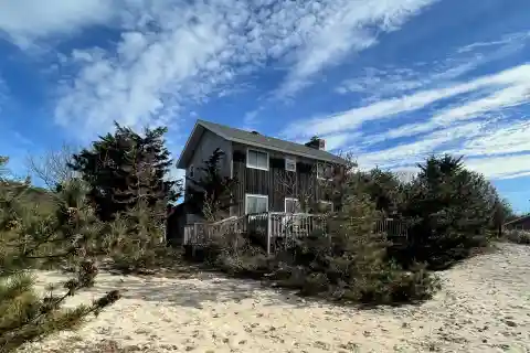 Two-story Rental Steps to Private Beach Access