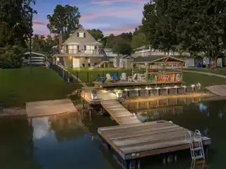 Charming Waterfront Home in a Quiet Cove