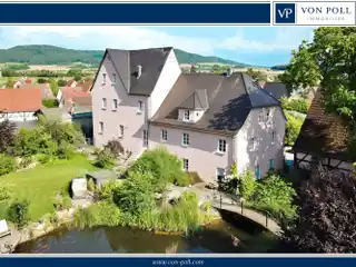 A Manor House and a Lovingly Renovated Historic Mill