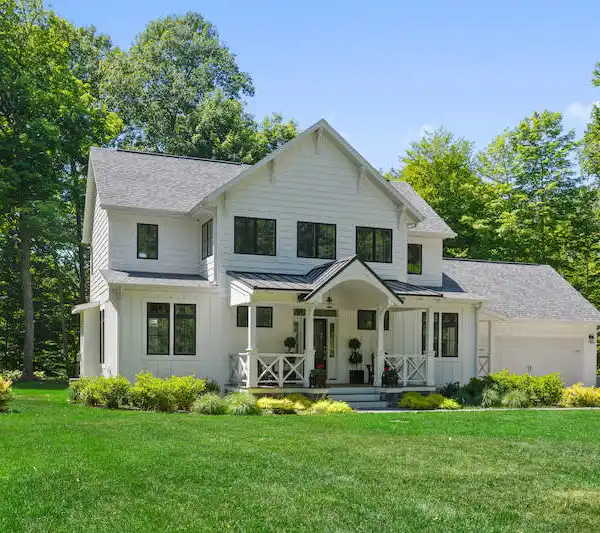CLASSIC CUSTOM HOME OVERLOOKING THE GALIEN RIVER