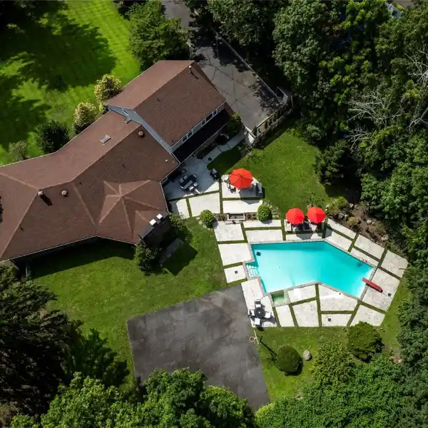 STATELY ALL-BRICK AND STUCCO RESIDENCE