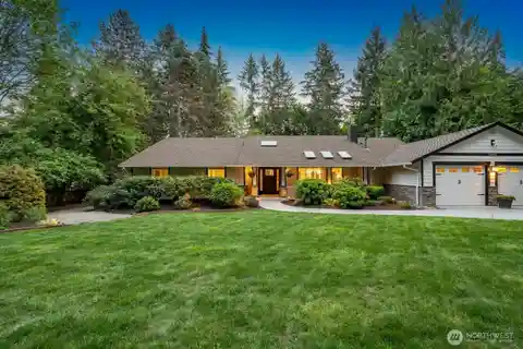 One-story Bridle Trails Home