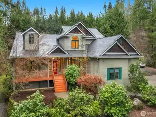Casual Grandeur in a Wooded Setting