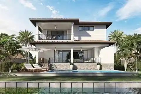 Newly Completed Residence on the South End of Siesta Key