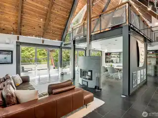 Dramatic Steel-And-Glass A-Frame
