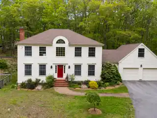 Elegant Home Backing to York Land Trust Preserve
