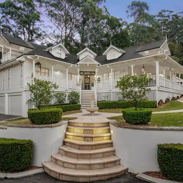 CAPTIVATING HOME AMID ESTATE-LIKE GARDENS