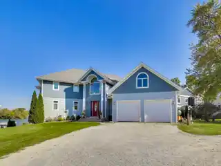 Custom Home with Sweeping Lake Views