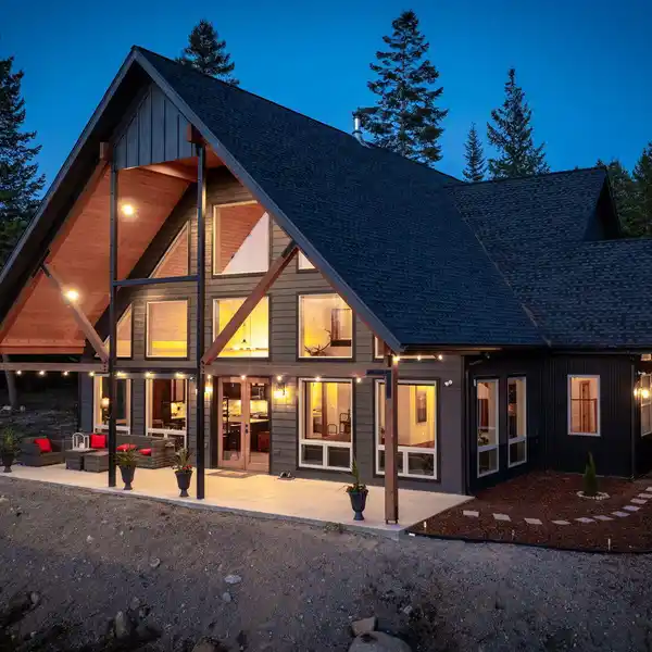 CUSTOM MODERN HOME ON NEARLY TEN ACRES