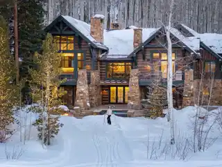 Contemporary Mountain Retreat in Exclusive Bachelor Gulch