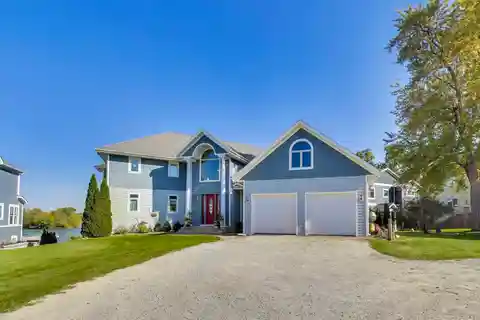 Custom Home with Sweeping Lake Views