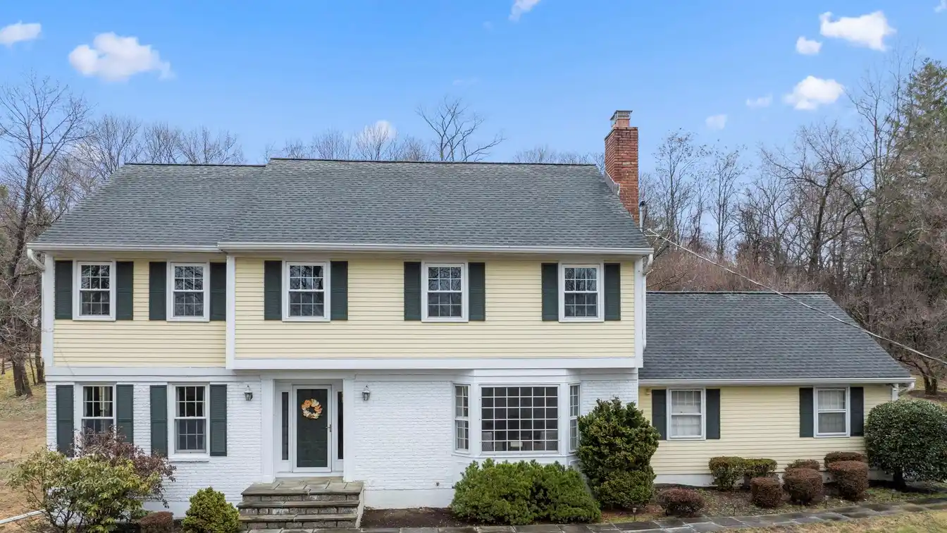 Classic Center Hall Colonial in a Hilltop Setting