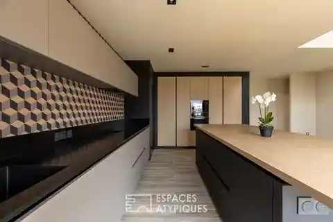 Contemporary Home in a Peaceful Setting