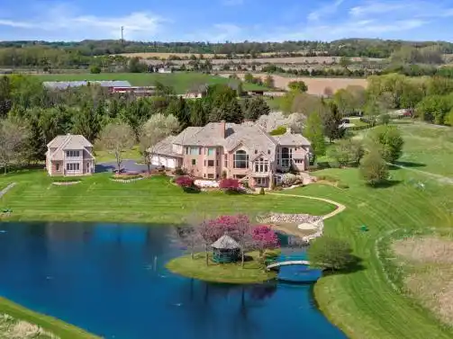 FRENCH MANOR ESTATE AMIDST 35 ACRES OF PRISTINE LANDSCAPE