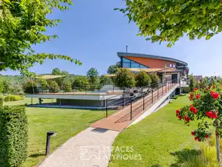 Unique Designer Home in Impressionist Landscape