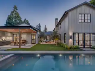 New Home Blending Contemporary Sophistication with Timeless Elegance