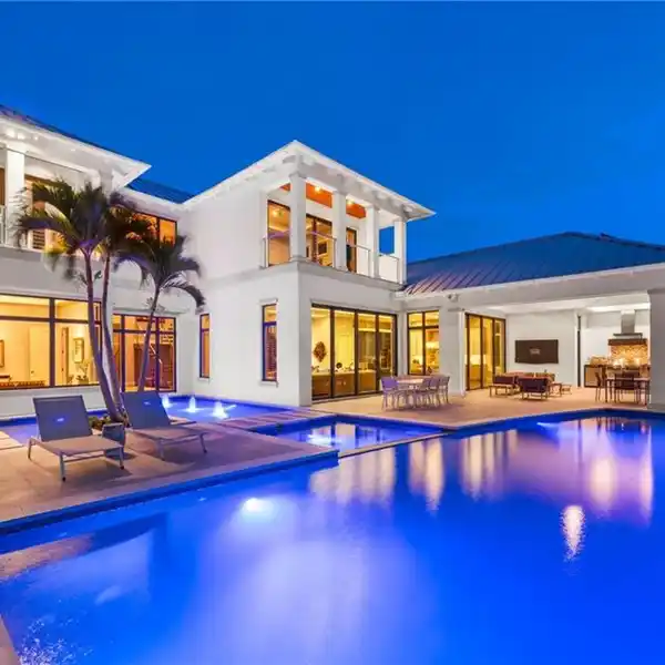 ELEVATED CUSTOM ESTATE IN COQUINA SANDS