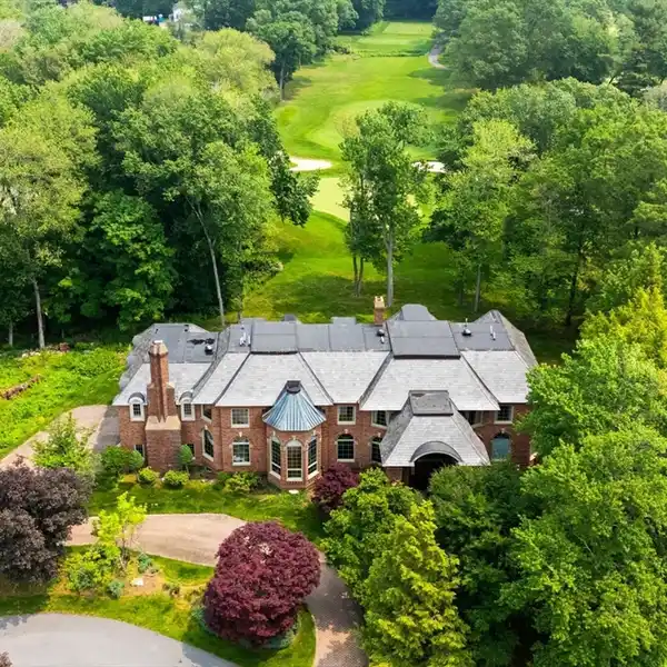 CUSTOM ALL-BRICK COLONIAL WITH BREATHTAKING GOLF COURSE VIEWS