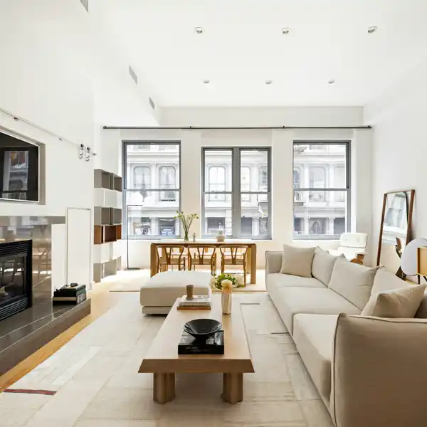 FULL-FLOOR SOHO LOFT WITH PRIVATE TERRACE GARDEN