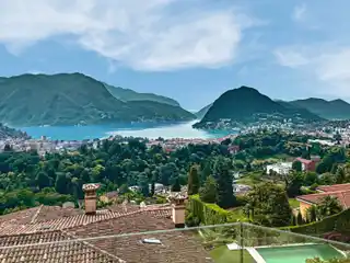 Embrace the Splendor of the Winter Garden with Breathtaking Lake Views