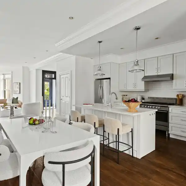 BEAUTIFULLY FINISHED TWO-FAMILY BROWNSTONE