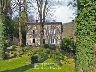 Elegant 1850s Manor with Private Park