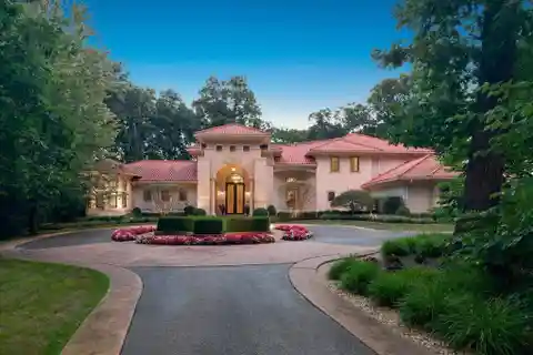 Stunning Mediterranean Masterpiece with Grand Interiors
