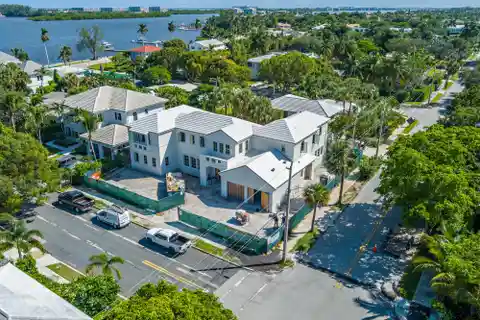 Traditional New Construction on a Corner Lot