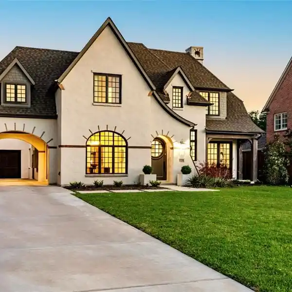 REIMAGINED MODERN TUDOR IN PRESTON HOLLOW