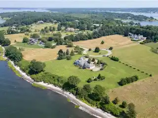 Waterfront Home on Exclusive Poppasquash Neck