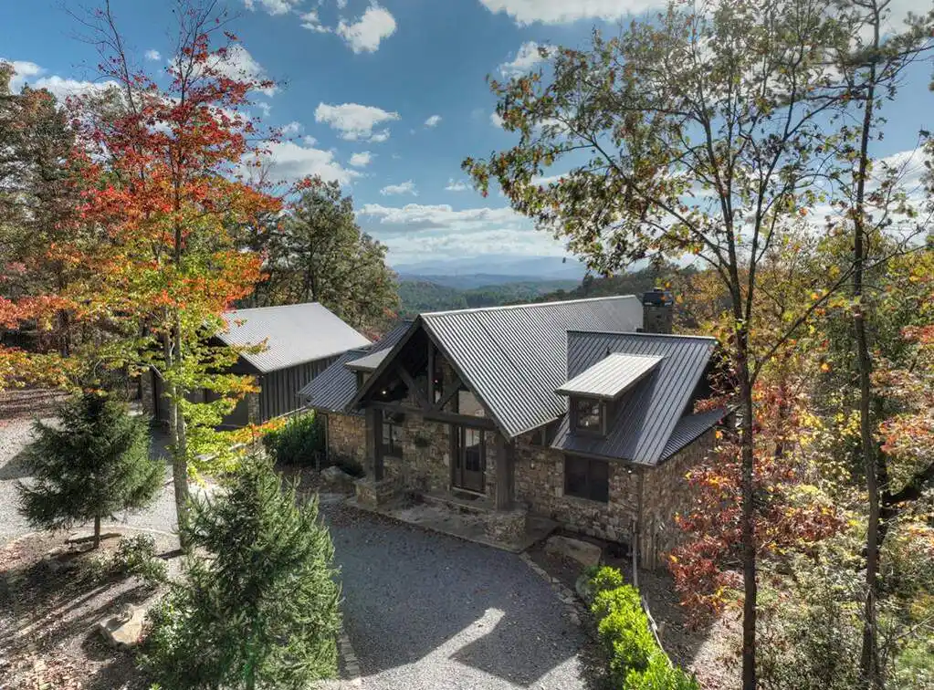 Custom Lodge-like Home