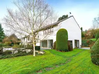 Modernist House in a Quiet Location