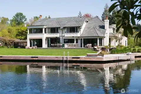 Reimagined English Tudor on Lake Washington