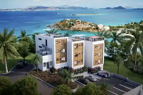 Modern Caribbean Escape with Private Terrace Views