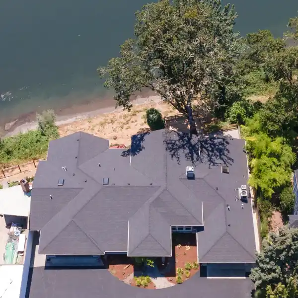 OPEN-CONCEPT HOME OVERLOOKING SCENIC RIVERBANKS