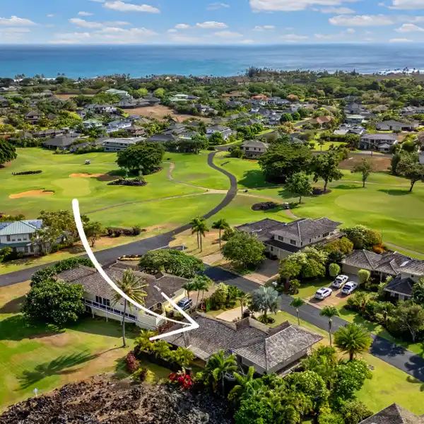 THOUGHTFULLY DESIGNED RESIDENCE IN KIAHUNA GOLF VILLAGE