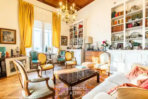 Elegant 19th-Century Villa Steps from the Sea